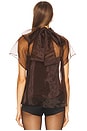 view 4 of 5 Feyre Top in Chocolate