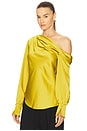 view 3 of 5 x REVOLVE Alice One Shoulder Top in Pear
