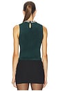 view 3 of 5 Rema Halter Top in Emerald