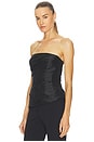 view 3 of 5 Emerson Bustier Top in Black