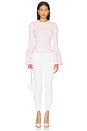 view 4 of 4 Agata Long Sleeve Top in Blush