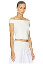view 2 of 4 Dalton Top in Ivory