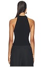 view 3 of 4 Renlen Halter Top in Black