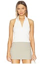 view 1 of 4 Chloe Knit Halter Tank in Ivory