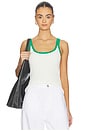 view 1 of 4 Rayne Knit Tank Top in Ivory Multi