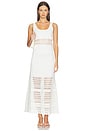 view 4 of 4 Fitzgerald Open Stitch Knit Tank in Ivory