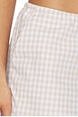view 5 of 5 ТОП CHARLEE in Sand Gingham