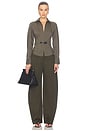 view 4 of 4 Loriel Belted Shirt in Dark Olive