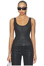 view 1 of 4 Lachlan Bustier in Coated Black