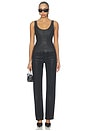 view 5 of 4 Lachlan Bustier in Coated Black