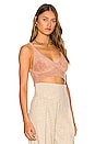 view 2 of 4 Caroline Rib Bralette in Chai