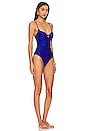 view 2 of 3 Laine One Piece in Lapis Blue