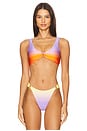 view 1 of 4 Astrid Bikini Top in Jam Sunset Ombre