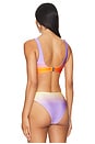 view 3 of 4 Astrid Bikini Top in Jam Sunset Ombre