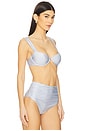 view 2 of 4 Anniston Bikini Top in Periwinkle Sky