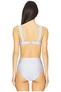 view 3 of 4 Anniston Bikini Top in Periwinkle Sky