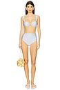 view 4 of 4 Anniston Bikini Top in Periwinkle Sky