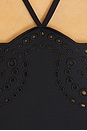 view 4 of 4 Broderie Anglaise One Piece in Black