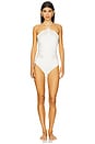 view 1 of 4 Nicolette Broderie Anglais One Piece in White