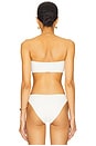 view 3 of 4 TOP BIKINI SANDRA in White