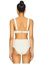 view 3 of 5 Klara Balconette Bikini Top in Ivory