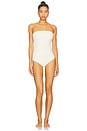 view 1 of 4 Natalie Strapless One Piece Swimsuit in Ivory