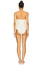 view 3 of 4 Natalie Strapless One Piece Swimsuit in Ivory