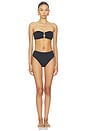 view 4 of 4 BAS DE MAILLOT DE BAIN TYAS in Black