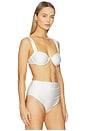 view 2 of 4 Anniston Bikini Top in White