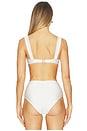 view 3 of 4 Anniston Bikini Top in White