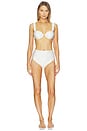 view 4 of 4 Anniston Bikini Top in White