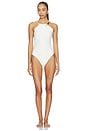view 1 of 3 Bindi Draped One Piece in Ivory