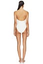 view 3 of 3 Bindi Draped One Piece in Ivory