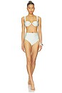 view 4 of 4 Anniston Bikini Top in Mint