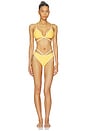 view 4 of 4 Emmalynn Strappy Bikini Bottom in Buttercream