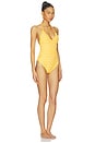 view 2 of 4 Karoline Crochet Halter One Piece in Mango