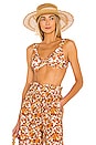 view 1 of 4 Lexi Bikini Top in 70s Floral Print