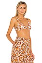 view 2 of 4 Lexi Bikini Top in 70s Floral Print