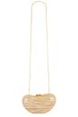 view 1 of 5 Shadow Horn Clutch in Ivory