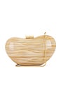 view 2 of 5 Shadow Horn Clutch in Ivory