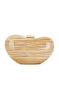 view 3 of 5 Shadow Horn Clutch in Ivory