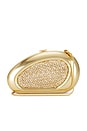 view 1 of 6 Luna Raffia Oval Clutch in Natural