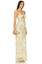 view 6 of 6 Luna Raffia Oval Clutch in Natural