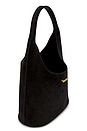 view 4 of 5 Khai Suede Hobo Bag in Black