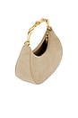 view 4 of 4 Nixi Suede Twist Handle Bag in Desert