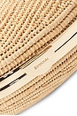 view 6 of 6 Bridget Raffia Oyster Shell Clutch in Raffia