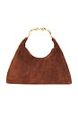 view 1 of 6 Nixi Suede Hobo Bag in Sable