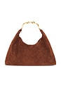 view 2 of 6 Nixi Suede Hobo Bag in Sable