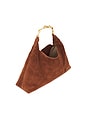 view 4 of 6 Nixi Suede Hobo Bag in Sable