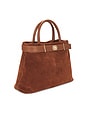 view 4 of 7 Roan Suede Top Handle Tote in Sable